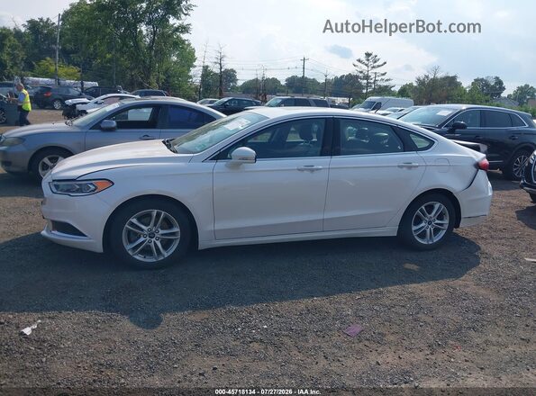 3FA6P0HD2JR199637 2018 FORD FUSION White Սալոնի 360 աստիճան տեսք