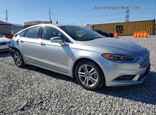 3FA6P0HD2JR218607 2018 FORD FUSION Silver წინა მარჯვენა