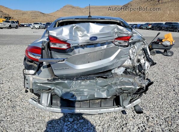 3FA6P0HD2JR218607 2018 FORD FUSION Silver უკანა ხედი