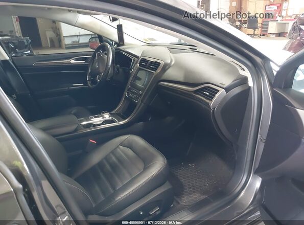 3FA6P0HD2JR237433 2018 FORD FUSION Gray Vista interior delantera