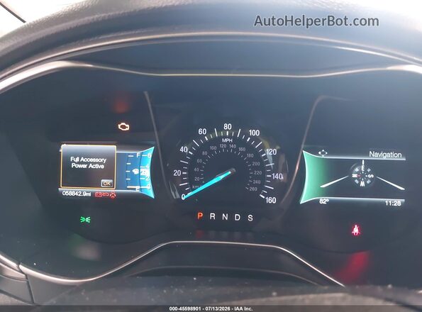3FA6P0HD2JR237433 2018 FORD FUSION Gray Vista de los asientos traseros