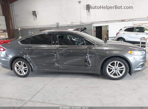 3FA6P0HD2JR237433 2018 FORD FUSION Gray Vista frontal