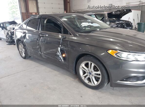 3FA6P0HD2JR237433 2018 FORD FUSION Gray 
