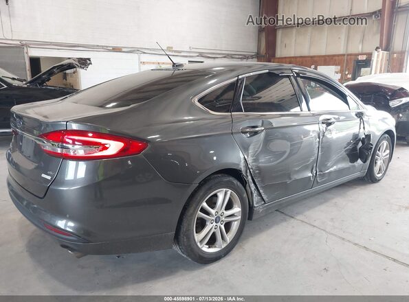 3FA6P0HD2JR237433 2018 FORD FUSION Gray 