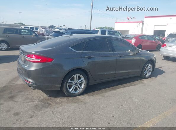 3FA6P0HD2JR250019 2018 FORD FUSION Silver Trasero derecho