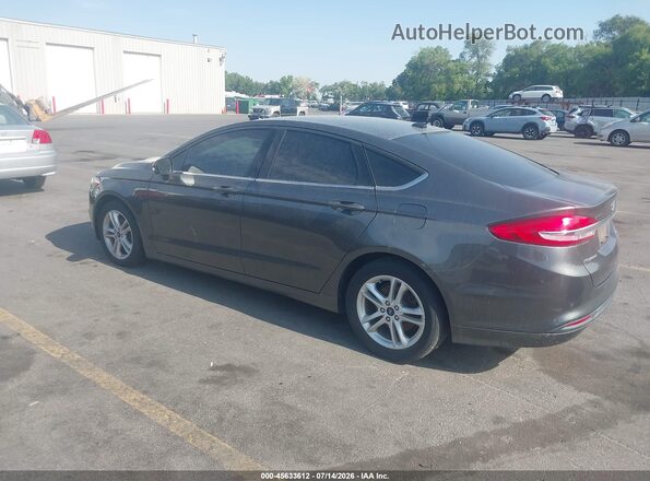 3FA6P0HD2JR250019 2018 FORD FUSION Silver Trasero izquierdo