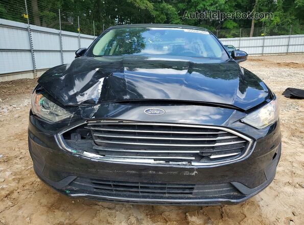 3FA6P0HD2KR243217 2019 FORD FUSION Black Вид спереду