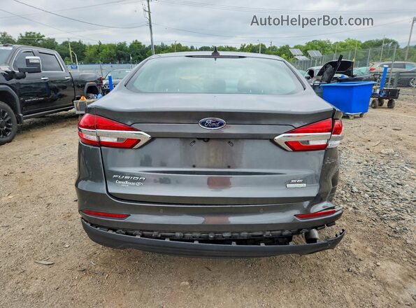 3FA6P0HD2KR275889 2019 FORD FUSION Gray უკანა ხედი