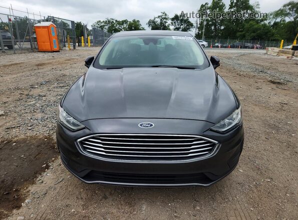 3FA6P0HD2KR275889 2019 FORD FUSION Gray წინა ხედი