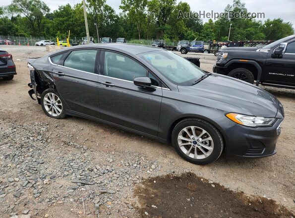 3FA6P0HD2KR275889 2019 FORD FUSION Gray წინა მარჯვენა