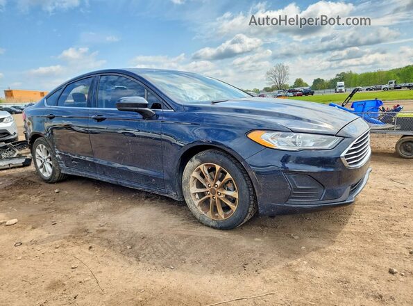 3FA6P0HD2LR119854 2020 FORD FUSION Black Delantero derecho