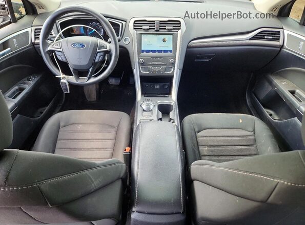 3FA6P0HD2LR119854 2020 FORD FUSION Black Vista del salpicadero