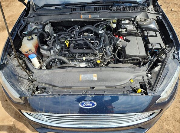 3FA6P0HD2LR119854 2020 FORD FUSION Black Vista interior trasera