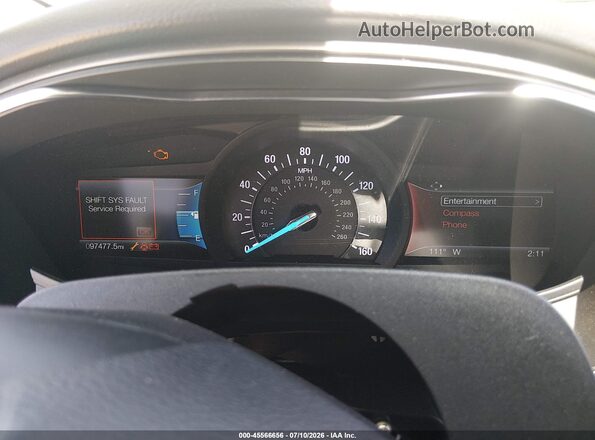 3FA6P0HD2LR154605 2020 FORD FUSION White Հետևի նստատեղերի տեսք