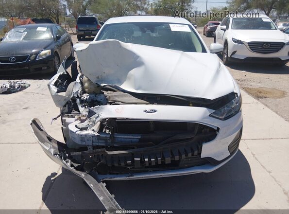 3FA6P0HD2LR154605 2020 FORD FUSION White Առջևի վահանակի տեսք