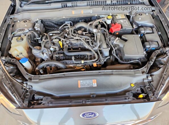 3FA6P0HD2LR189774 2020 FORD FUSION Серый Вид задней части салона