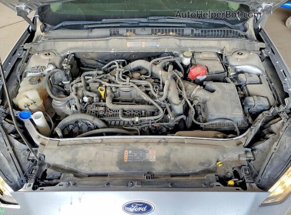 3FA6P0HD2LR225902 2020 FORD FUSION Silver Rear interior view