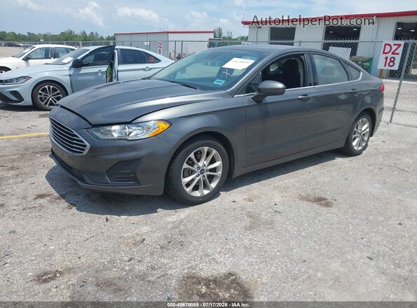 3FA6P0HD2LR235975 2020 FORD FUSION Gray Front left