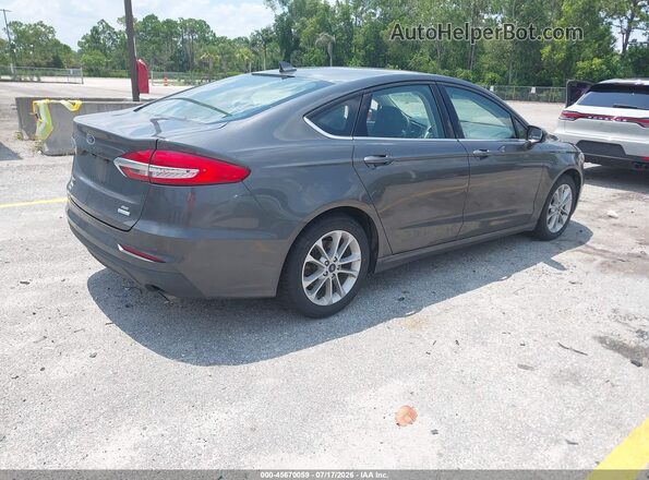 3FA6P0HD2LR235975 2020 FORD FUSION Gray Rear right