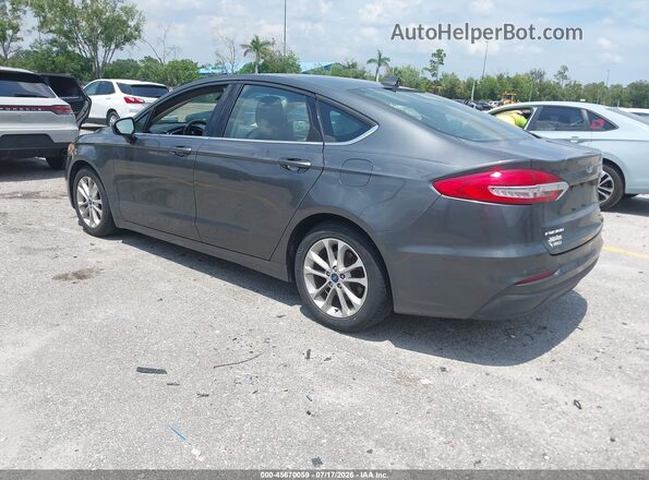 3FA6P0HD2LR235975 2020 FORD FUSION Gray Rear left