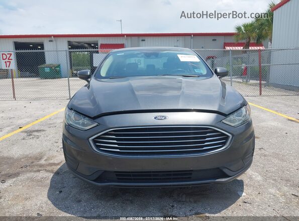 3FA6P0HD2LR235975 2020 FORD FUSION Gray Instrument cluster view