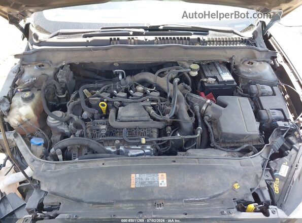 3FA6P0HD3GR202747 2016 FORD FUSION Gray Вид ззаду