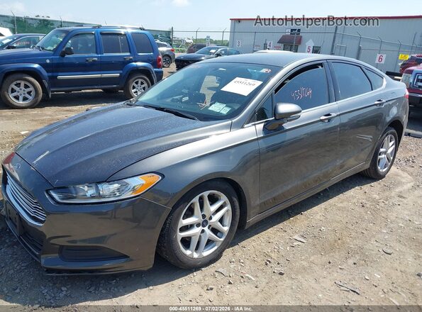 3FA6P0HD3GR202747 2016 FORD FUSION Gray Передня ліва чверть