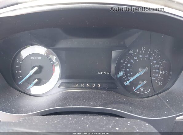 3FA6P0HD3GR202747 2016 FORD FUSION Gray Вид задніх сидінь