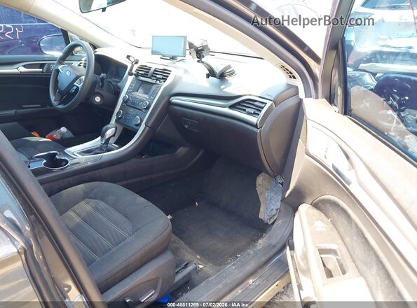 3FA6P0HD3GR202747 2016 FORD FUSION Gray Вид салону спереду
