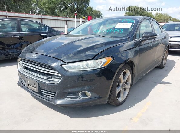 3FA6P0HD3GR239149 2016 FORD FUSION Black Vista tres cuartos delantera izquierda