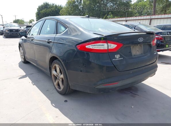 3FA6P0HD3GR239149 2016 FORD FUSION Black Trasero izquierdo