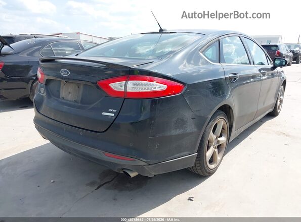 3FA6P0HD3GR239149 2016 FORD FUSION Black Trasero derecho