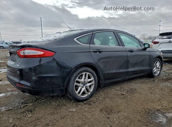 3FA6P0HD3GR265203 2016 FORD FUSION Black Tył prawy