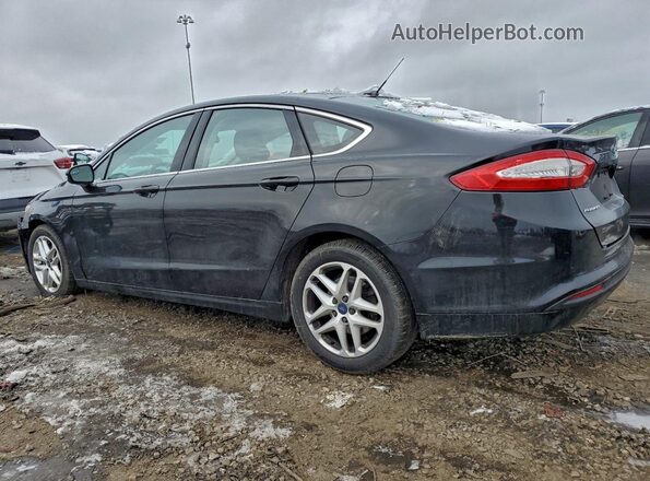 3FA6P0HD3GR265203 2016 FORD FUSION Black Tył lewy