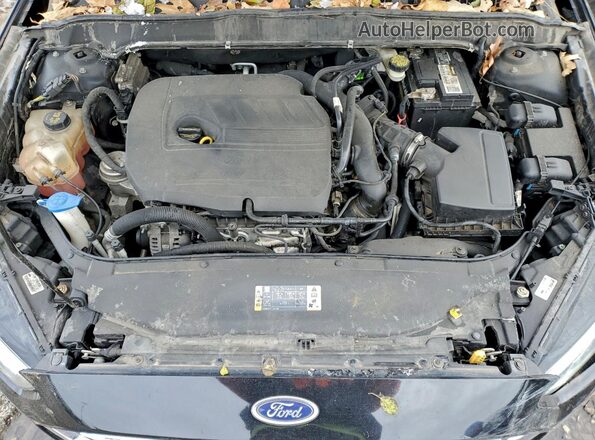 3FA6P0HD3GR265203 2016 FORD FUSION Black Widok wnętrza z tyłu