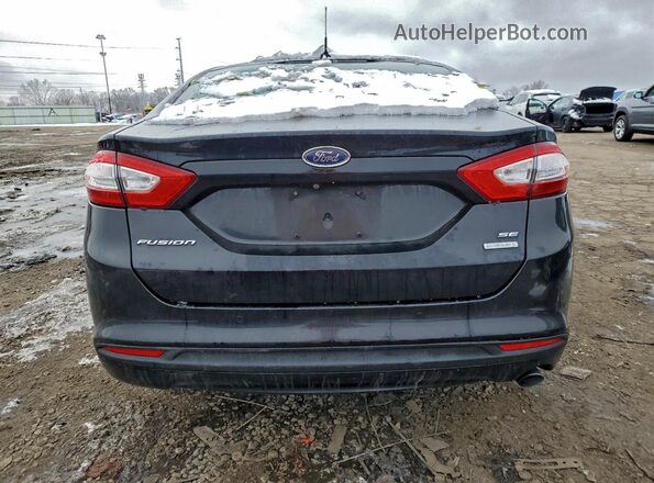 3FA6P0HD3GR265203 2016 FORD FUSION Black Widok z tyłu