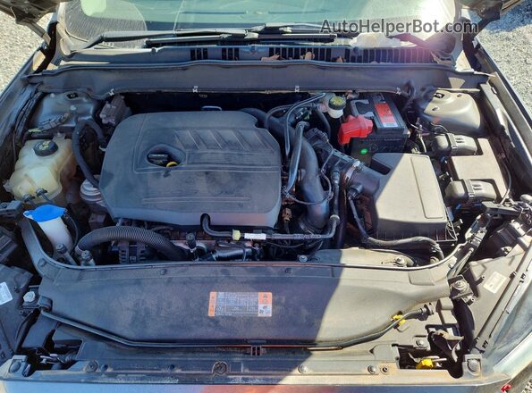3FA6P0HD3GR294216 2016 FORD FUSION Gray Widok wnętrza z tyłu