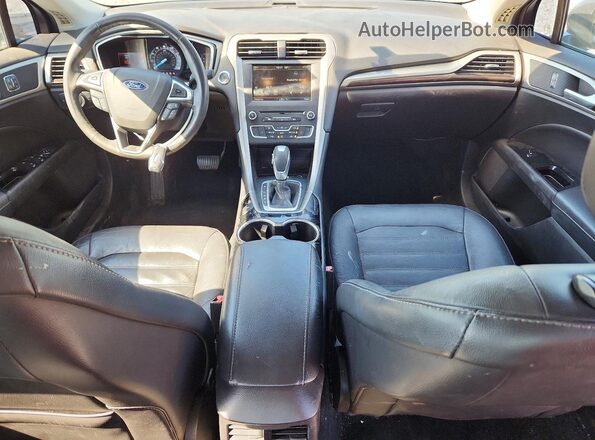3FA6P0HD3GR294216 2016 FORD FUSION Gray Widok deski rozdzielczej