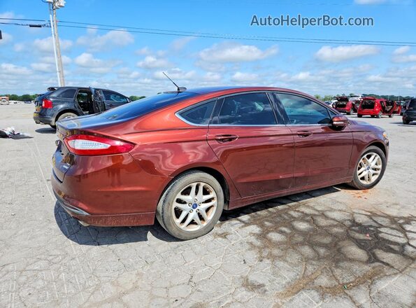 3FA6P0HD3GR322855 2016 FORD FUSION Maroon Задня права чверть