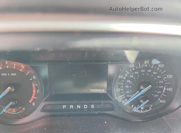 3FA6P0HD3GR322855 2016 FORD FUSION Maroon Вид щитка приладів