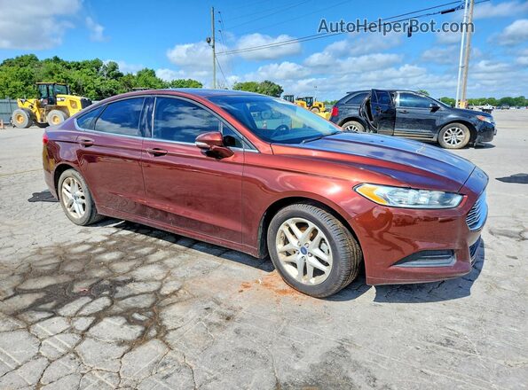 3FA6P0HD3GR322855 2016 FORD FUSION Maroon Передня права чверть