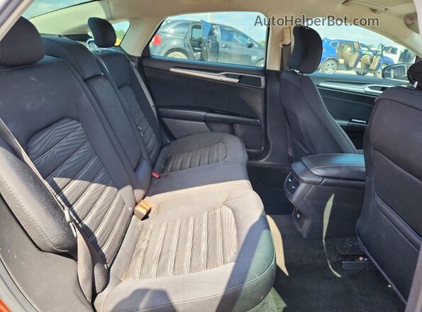 3FA6P0HD3GR322855 2016 FORD FUSION Maroon Вид задніх сидінь