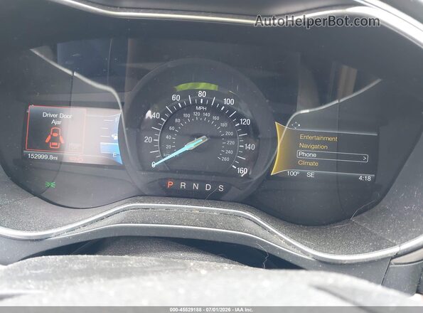 3FA6P0HD3GR337551 2016 FORD FUSION Black Vista de los asientos traseros