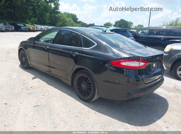 3FA6P0HD3GR341065 2016 FORD FUSION Black Trasero izquierdo