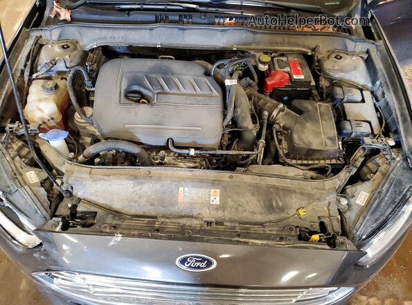 3FA6P0HD3GR394865 2016 FORD FUSION Gray Սալոնի հետևի տեսք