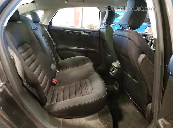 3FA6P0HD3GR394865 2016 FORD FUSION Gray Հետևի նստատեղերի տեսք