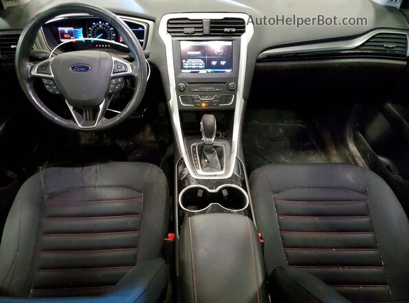 3FA6P0HD3GR394865 2016 FORD FUSION Gray Առջևի վահանակի տեսք