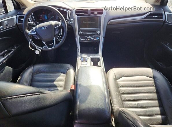 3FA6P0HD3HR139392 2017 FORD FUSION Black Vista del salpicadero