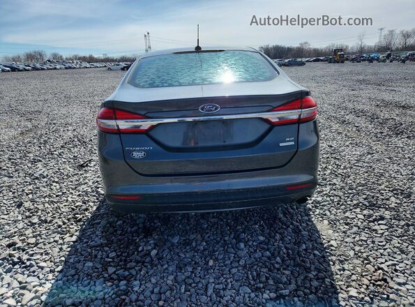 3FA6P0HD3HR139392 2017 FORD FUSION Black Vista trasera