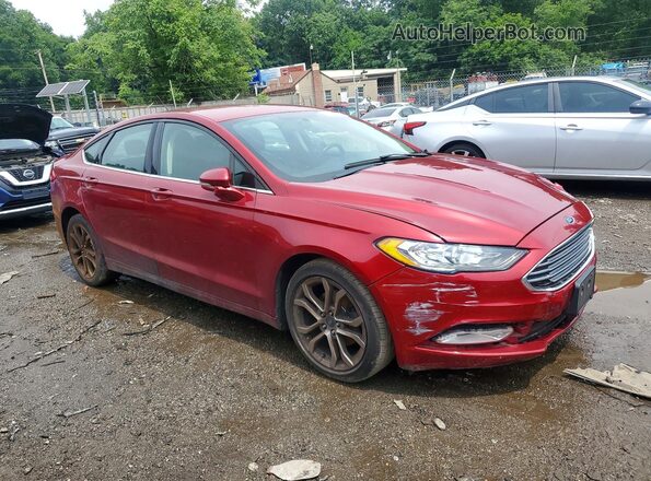 3FA6P0HD3HR175972 2017 FORD FUSION Red Առջևի աջ